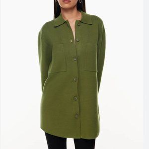 Aritzia Babaton Society Sweater Green